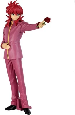 YuYu Hakusho Yoko KURAMA Yu VESTE ROSSA Figura DXF 19cm Originale BANPRESTO - Immagine 1 di 2