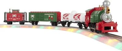 North Pole Central O Gauge Bluetooth Lighted FasTrack RailSounds RTR Train Set - Image 1 of 4
