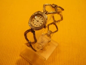 Wunderschöne Silberuhr von ANKER 800er Silber Damenuhr Handaufzug - Picture 1 of 1