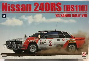 AOSHIMA-B24014 KIT 1/24 NISSAN 240RS #2 BS110 SAFARI RALLY 1984 - Imagen 1 de 1