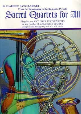 Sacred Quartets For All , B Flat Clarinet, Bass Clarinet - Image 1 of 2