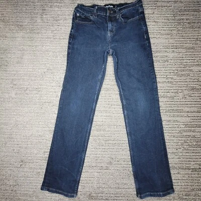 Pantalones de mezclilla azul tiro medio calce ajustado RSQ talla 14 para niños Foto 1 de 4