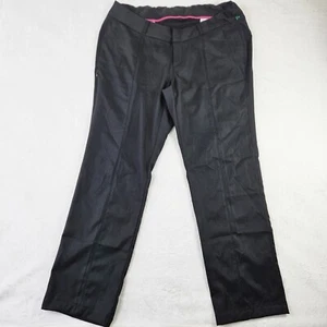 Aramark Flex Fit Women Pants Sz. 16XUF W38 L31 Black Casual Performance Stretch - Picture 1 of 11