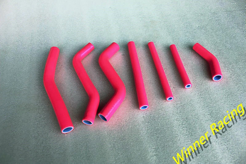 Manguera radiador silicona rosa para Yamaha YZ 250 YZ250 1993-1995;WR250Z 1994-1997 Foto 1 de 4