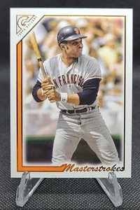 2022 Topps Gallery Willie Mays 18/25 Orange Masterstrokes SSP #MS-19 - Bild 1 von 3