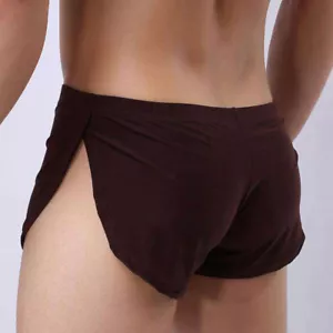 Hombres 2 piezas Tanga Boxers Ropa Interior Informal Hogar Dormir Breech Bikini Baúles Boxer - Imagen 1 de 16