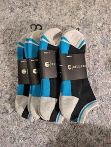 BILLABONG unsichtbare Herrensocken Surfen/Skate BRANDNEU Größe 7-11 (4 Paar) - Bild 1 von 5