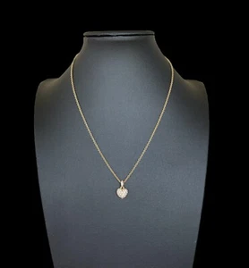Collar colgante corazón de diamantes de oro amarillo de 18 K Cartier - Imagen 1 de 6