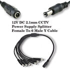 DC Power Extension Cable Wire Lead Plug For CCTV Security Cameras DVR PSU Laptop