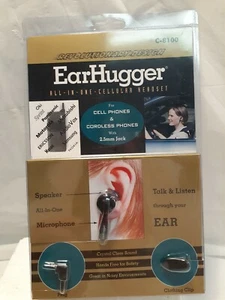 Ear Hugger All In One Cellular Headset - Picture 1 of 4