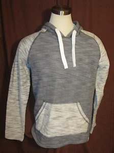Free Planet Herren Hoodie Langarmshirt, Baumwollmischung, grau/weiß, XL, neu - Bild 1 von 5