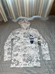 Puma Hoodie T Shirt Youth Size Large - Picture 1 of 5