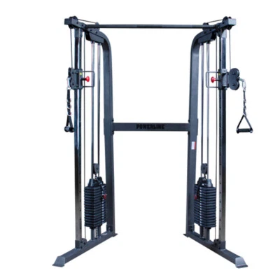 Body-Solid Powerline PFT100 Dual 160 lb. Entrenador Funcional Pila de Pesas - Nuevo Foto 1 de 4