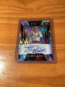 Tarjeta autógrafa 2022 Panini Select WWE Michael Hayes Flash Silver Prizm - Imagen 1 de 2