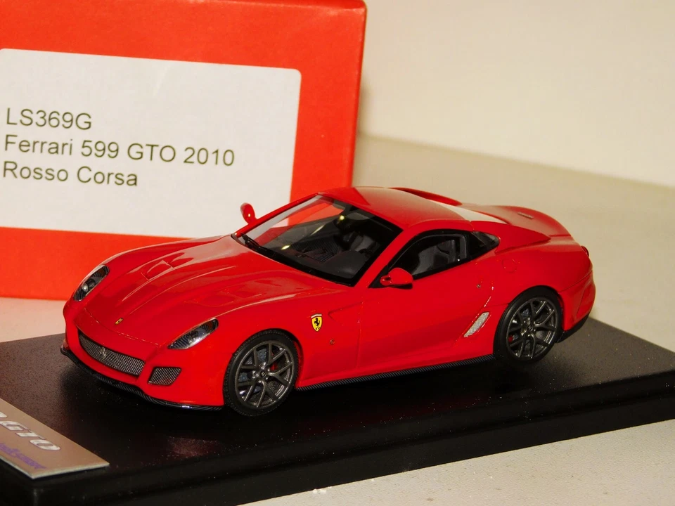 FERRARI 599 GTO 2010 ROSSO CORSA LOOKSMART LS369G 1/43 - Image 1 of 1