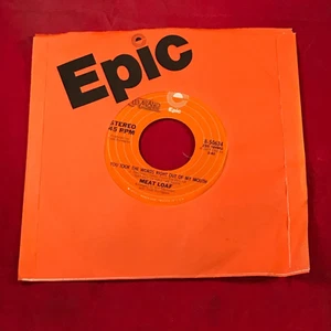 MEAT LOAF You Took The Words Right Out Of My Mouth 1977 USA 7" vinyl single 45 - Picture 1 of 2
