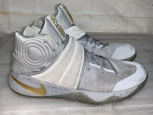 Mens NIKE Kyrie 2 Battle Grey Basketball Sneakers Size US 13 #23458 - Picture 1 of 10