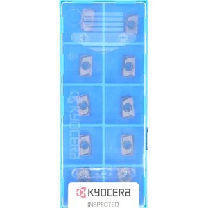 10 insertos de carburo recubiertos de fresado CNC KYOCERA LOMU 100408ER-GH - grado PR1535 - Imagen 1 de 12