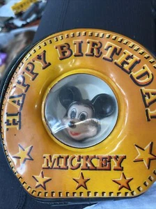 Vintage Mickey Mouse Vinyl Bag Walt Disney Rare HTF - Picture 1 of 2