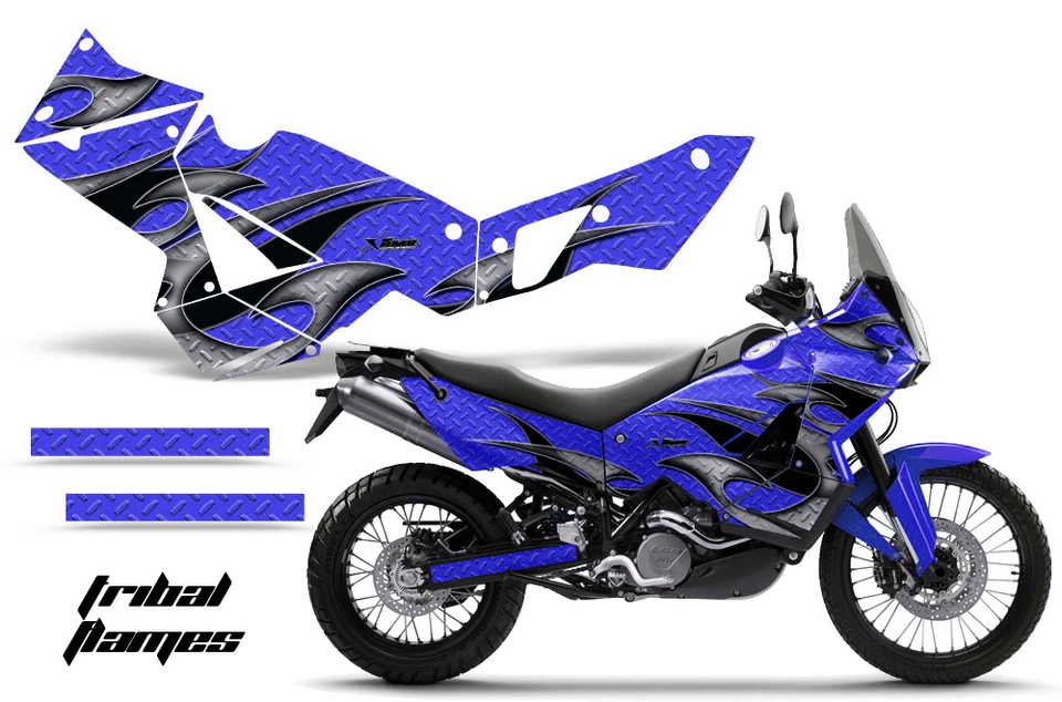 Calcomanías gráficas de bicicleta de calle pegatinas para KTM Adventurer 990 TODOS LOS AÑOS TFLAMES K U Foto 1 de 3
