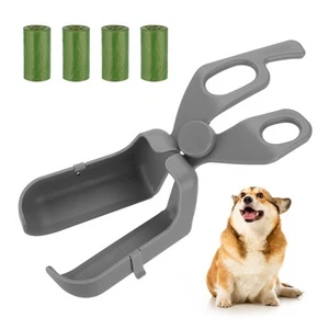Pooper Scooper, Portable Dog Poop Scooper for Small Dogs with 60pcs Pet Waste... - Picture 1 of 9
