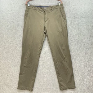 Twillory Pants Mens 32x30 Khaki Golf Performance Fabric Tailored Fit Stretch - Picture 1 of 12