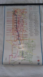 Mapa RTD del Distrito de Tránsito Rápido del Sur de California y conectores de Línea Azul 1991 - Imagen 1 de 2