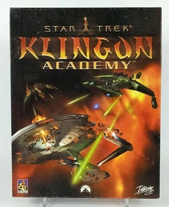 Star Trek: Klingon Academy - PC 2000 Big Clamshell Box CIB 6 Discs - Sehr Gut - Bild 1 von 24