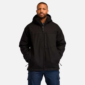 Men's Timberland PRO GritFlex Canvas Hooded Jacket - Picture 1 of 19