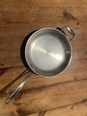 Sartén Martha Stewart 12” exterior cobre acero inoxidable usada Foto 1 de 3