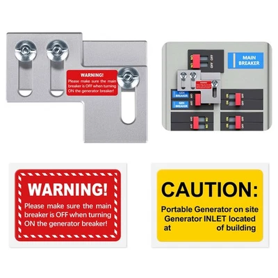 Generator Interlock Kit for Thomas and Betts, Challenger, Westinghouse 150 or... - Image 1 of 4