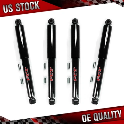 FCS Front & Rear Shock Absorber Kit For AMGeneral Ford Jeep International Willys - Image 1 of 4