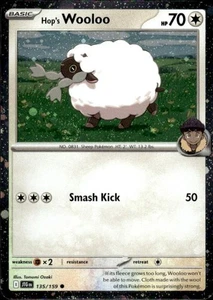 Pokemon Hop's Wooloo Cosmos Holo 135/159 casi como nuevo casi nuevo - Imagen 1 de 2