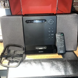 Sony CMT-LX20i Micro Hi-Fi Component System CD, iPod, AMFM, w/Speakers Tested - Picture 1 of 8