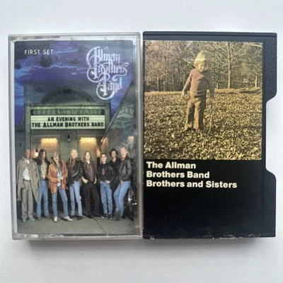 An Evening with The Allman Brothers Band First Set &Brothers & Sisters Cassette - Image 1 of 4