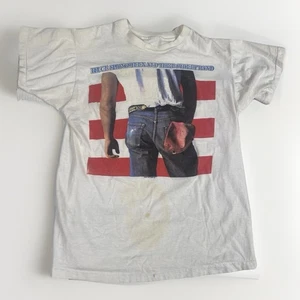 1984 Bruce Springsteen Born In The USA World Tour 84-85 Single Stitch Shirt Rare - Picture 1 of 24