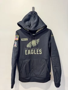 Philadelphia Eagles Hoodie Salute to Service Mens Medium Camo NFL Football Nike - Picture 1 of 4