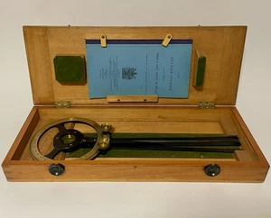 Antique H.Hughes Station Pointer Naval Admiralty in Box - Picture 1 of 12