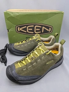 Keen Men's Jasper II WP Dark Oli Size 9.5 Low Height Climbing Hiking Shoes - Picture 1 of 12