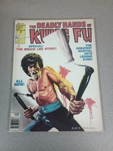 1976 The Deadly Hands Of Kung Fu #28 Ken Barr  (BRUCE LEE FEATURE) - Picture 1 of 2