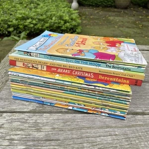 Lot of 20 Berenstain Bears BOOKS by Stan & Jan Bernstein Vintage Classic PB HC - Picture 1 of 9