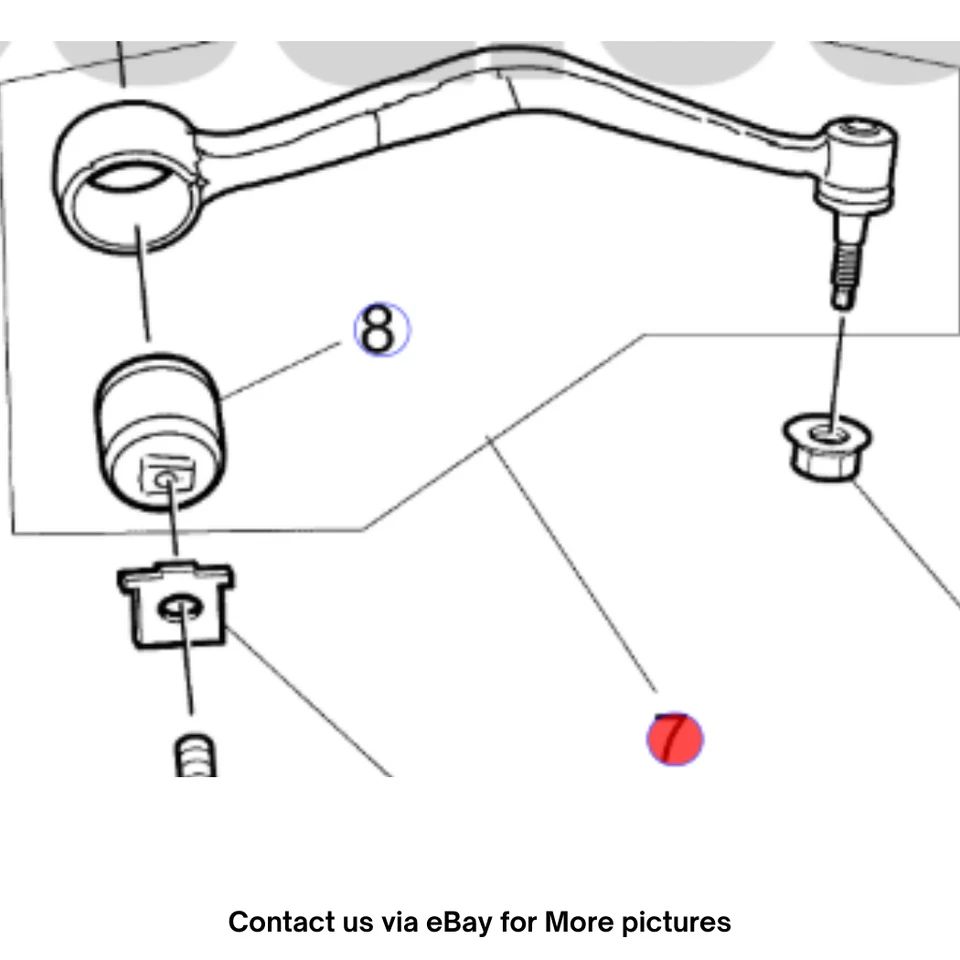 Chevrolet Lumina S 2009 brazo de control inferior delantero derecho usado OEM 92253412 Foto 1 de 4