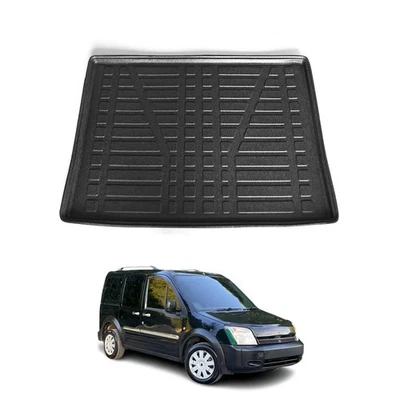 OMAC Cargo Mats Liner for Ford Transit Connect 2010-2013 Behind 2nd Row Black - Image 1 of 4