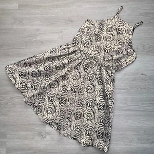 Vestido halter sin mangas Altar'd State - Para mujer talla S pequeño estampado de rosas - Imagen 1 de 11