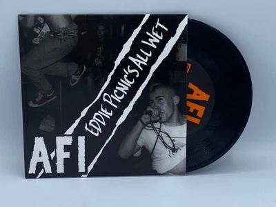AFI EDDIE PICNIC'S ALL WET 7" VINYL RECORD DAVEY HAVOK - Image 1 of 2
