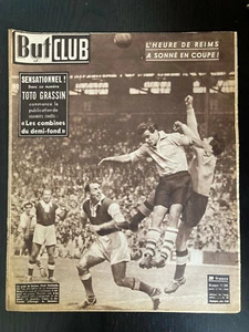 BUT et CLUB 234 15.05.1950 FUSSBALL COUPE REIMS HALBER BODEN GRASSIN FAHRRAD MOLINERIS H64 - Bild 1 von 1