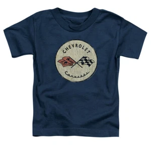 CHEVROLET OLD VETTE Licesed Toddler Kids Graphic Tee Shirt 2T 3T 4T 4 5-6 7 - Picture 1 of 3