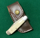Used Handmade Pocket Knife With Bone Handle - Perkins Handmade Knives - NFL11-U1