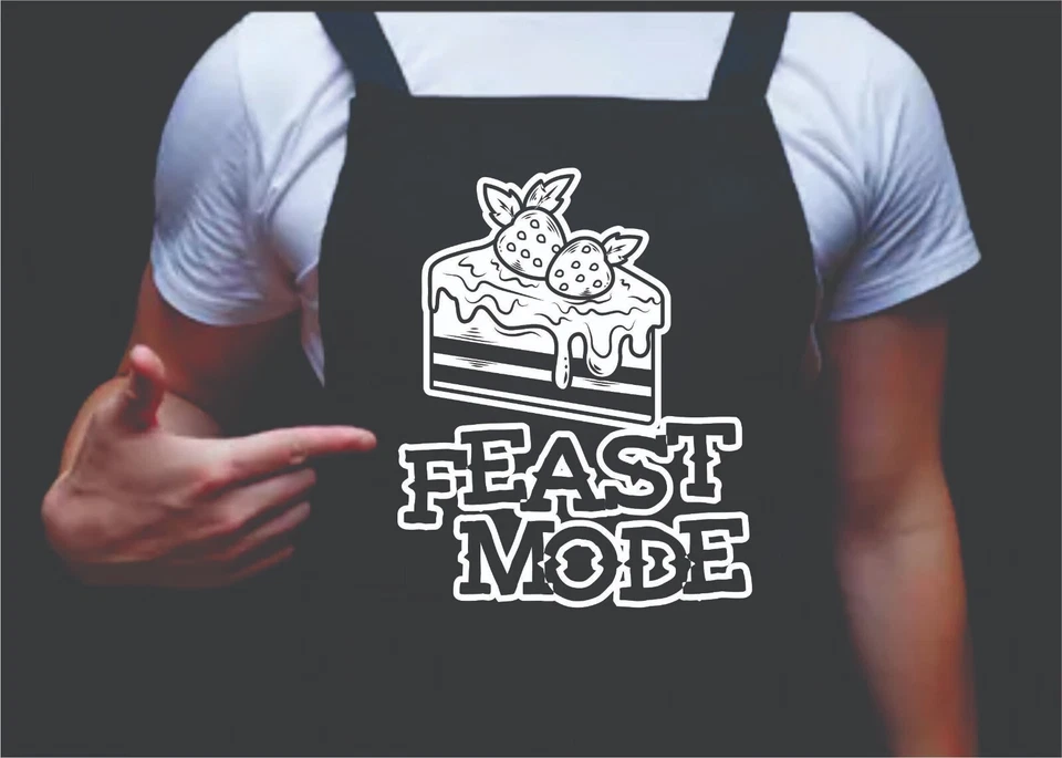 Avental masculino modo festa avental engraçado para churrasco, avental masculino para grelhar cozinha - Imagem 1 de 1