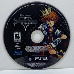 PS3 Kingdom Hearts HD 1.5 ReMix 2013 (Sony Play Station 3) Game Disc Only - Picture 1 of 3